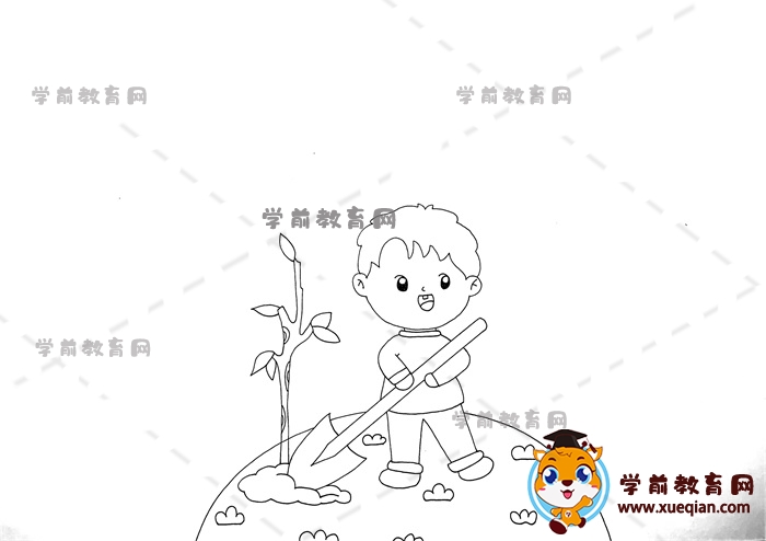 植樹(shù)節(jié)手抄報(bào)
