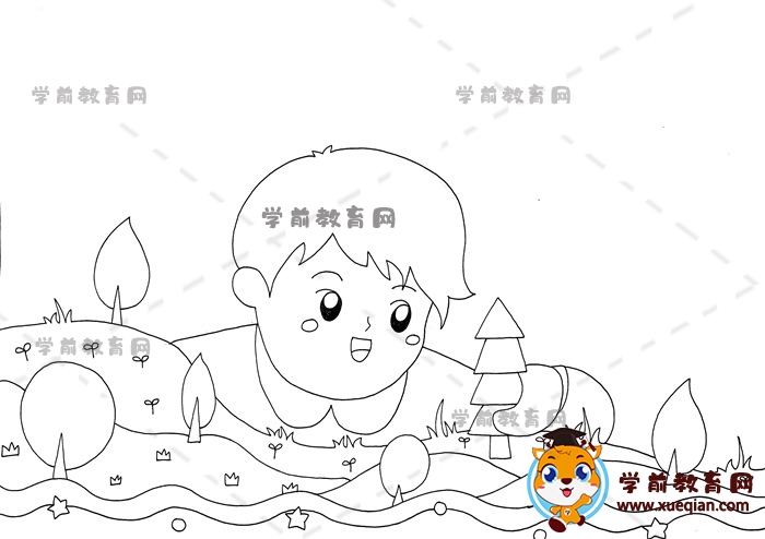 植樹節(jié)手抄報(bào)