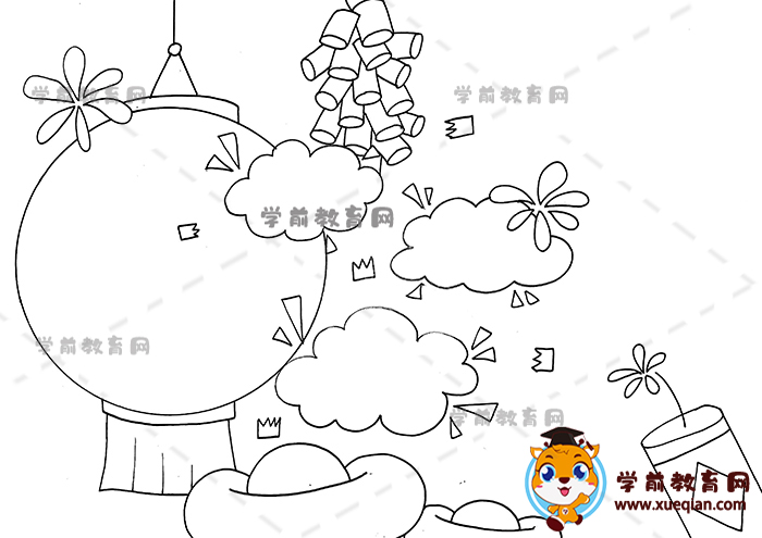 迎新年手抄報