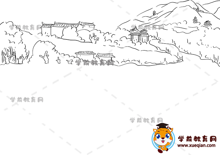 江南春詩(shī)配畫