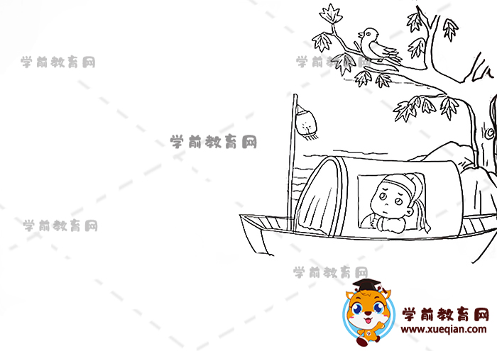 楓橋夜泊詩(shī)配畫