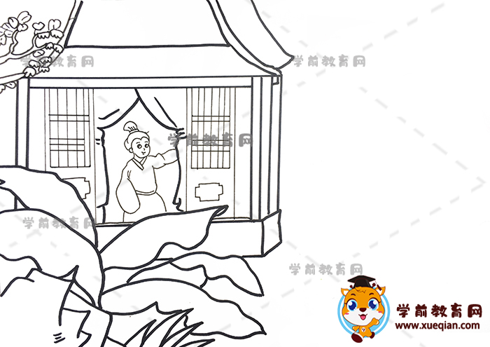春曉詩(shī)配畫(huà)
