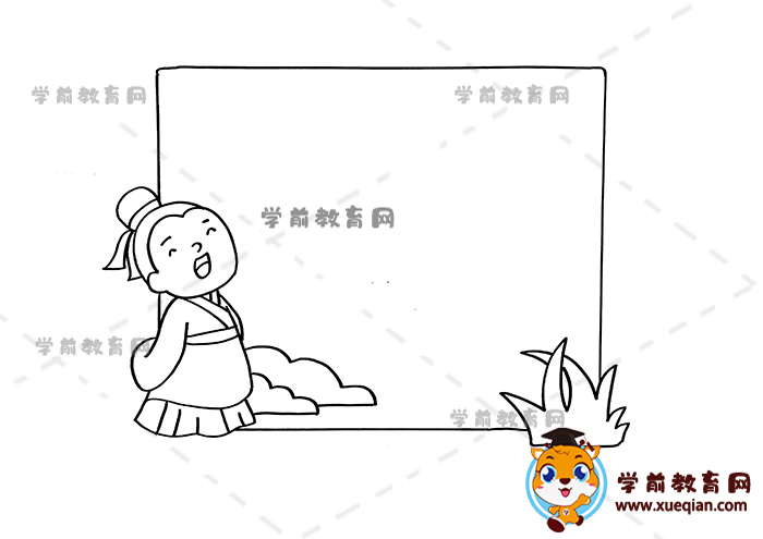 大林寺桃花詩(shī)配畫(huà)