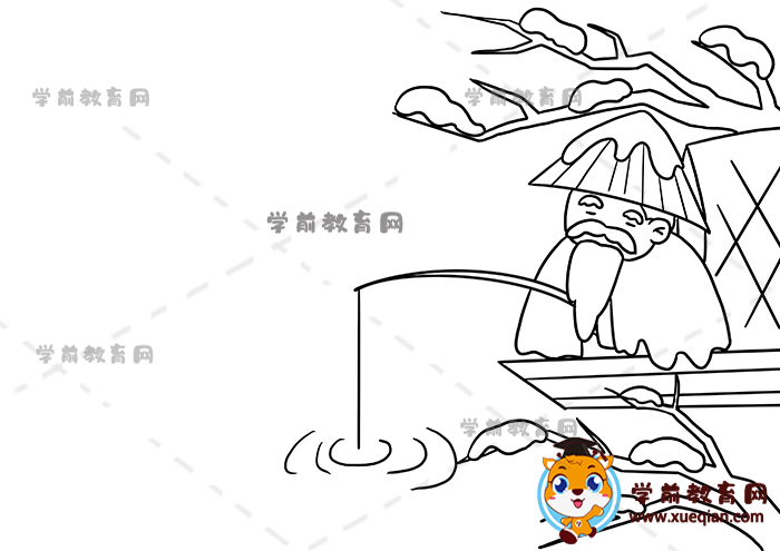 江雪詩(shī)配畫(huà)