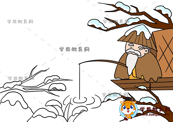 江雪詩(shī)配畫(huà)