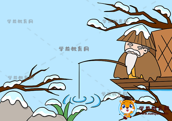 江雪詩(shī)配畫(huà)