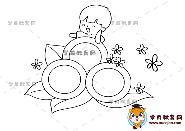 清明兒童畫(huà)