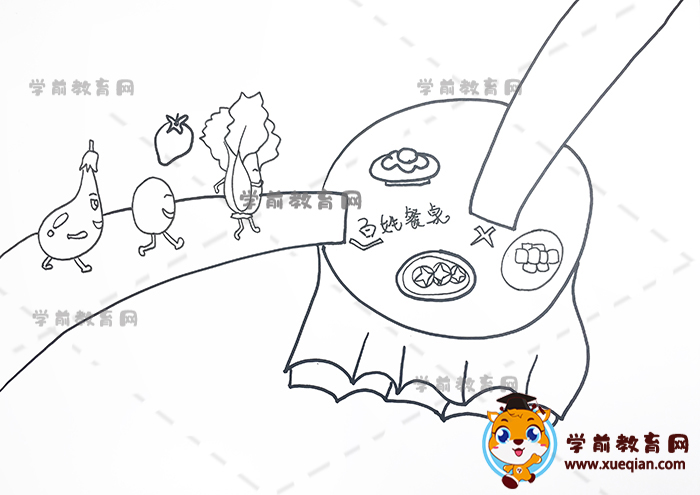 食品安全兒童畫(huà)