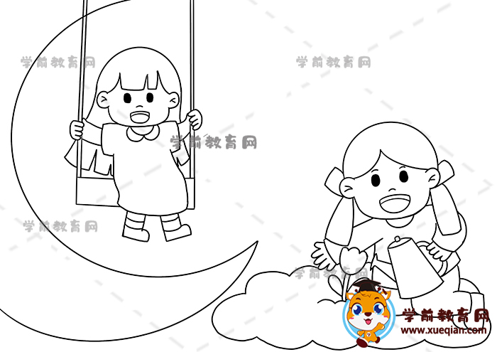 我的夢想兒童畫