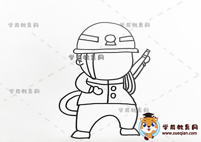 消防安全兒童畫(huà)