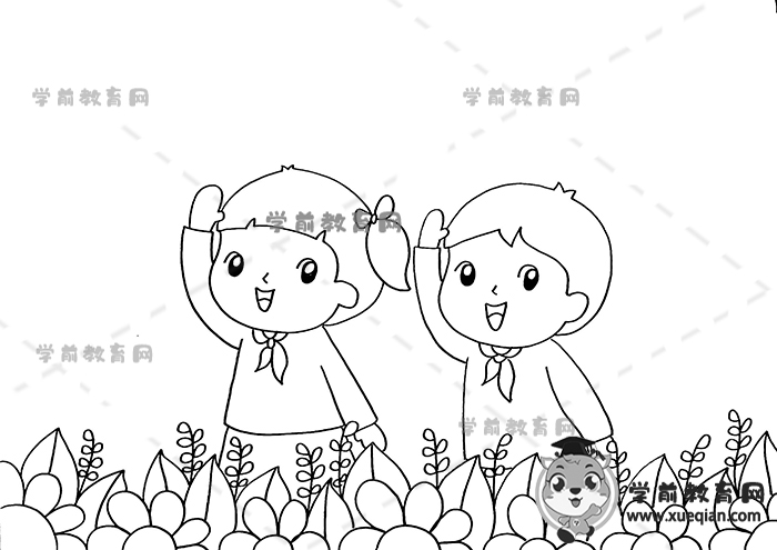 愛(ài)國(guó)兒童畫(huà)