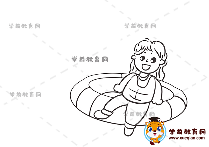 防溺水兒童畫(huà)