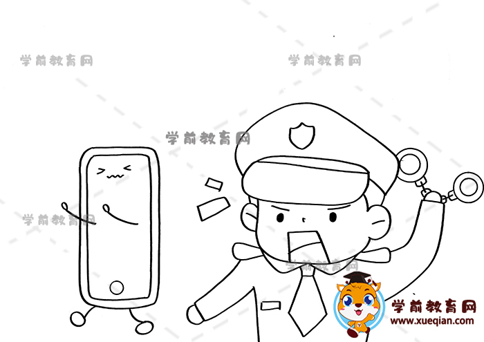 防詐騙繪畫