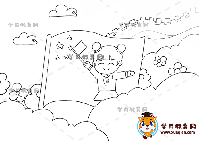 愛國兒童畫