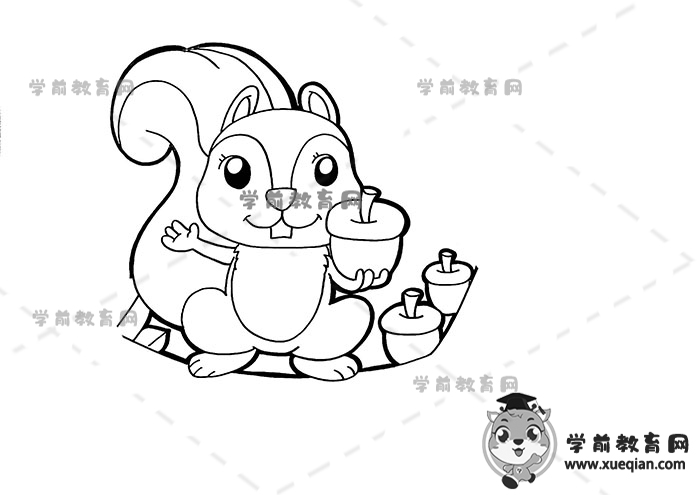 秋天兒童畫