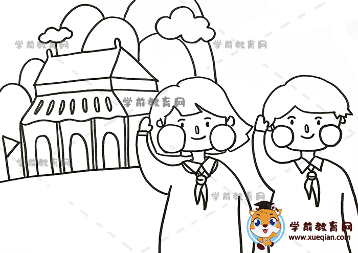 國(guó)慶節(jié)兒童畫(huà)