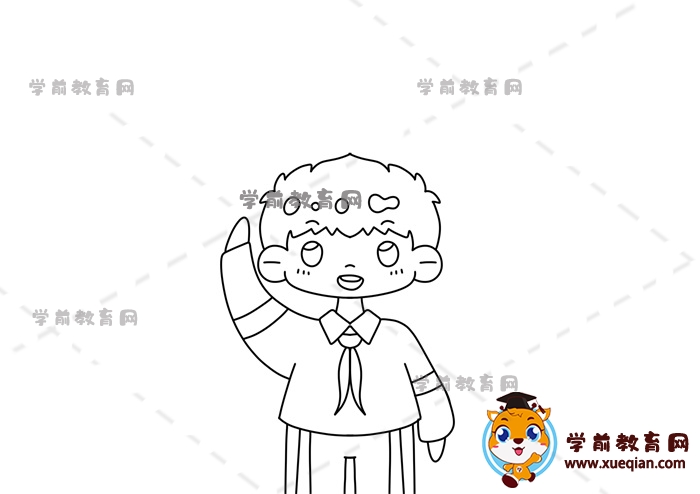 遵紀(jì)守法好少年手抄報